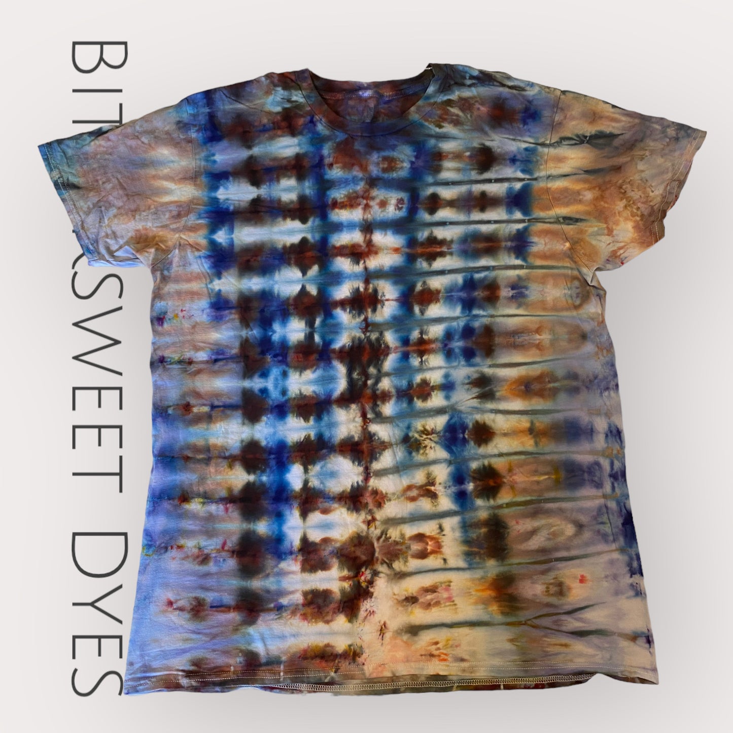 XL Pleated Ice Dye