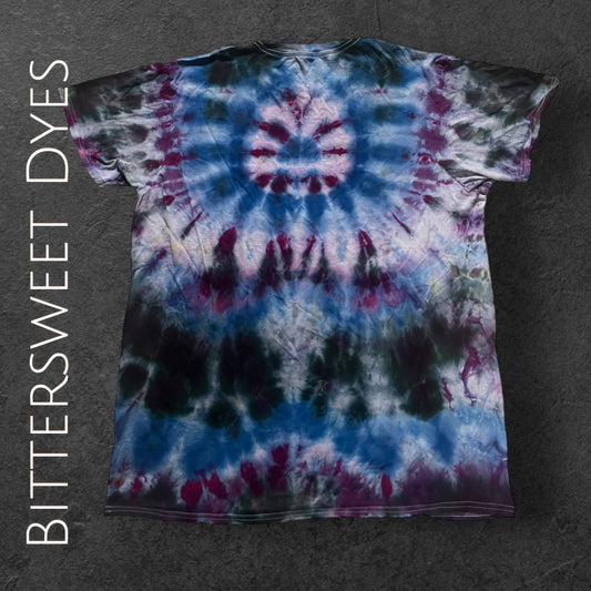 XL Spider Ice Dye Tee