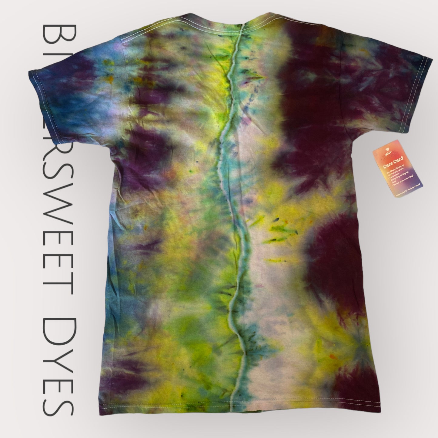 S V-Neck Womens Ice Dyed Tee