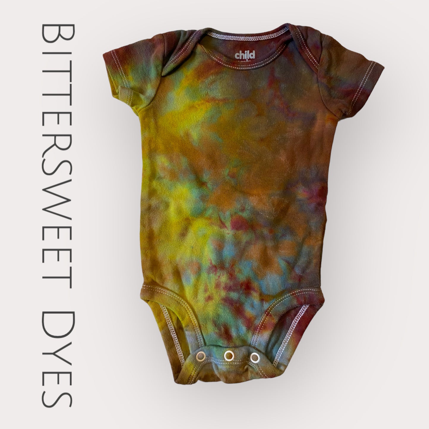 0-3 mo. Ice Dyed Onesie