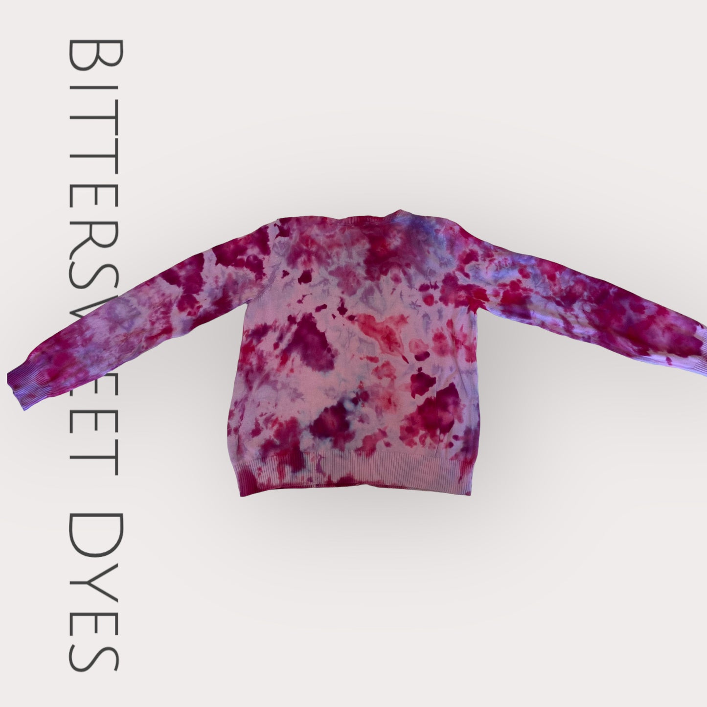 Girls 14 Scrunch Ice Dyed Cardigan