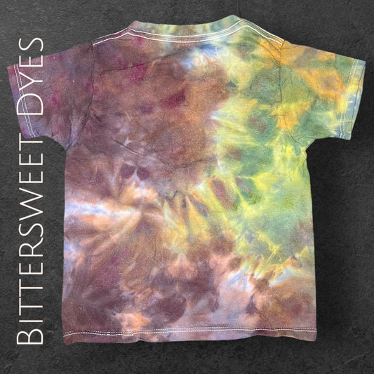 2T/3T Scrunch Ice Dye Tee