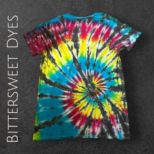 S Liquid Dye Spiral Tee