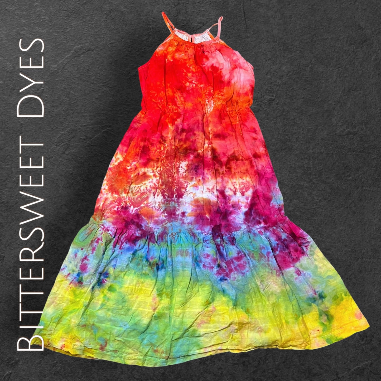 XL Youth Ice Dye Maxi Dress