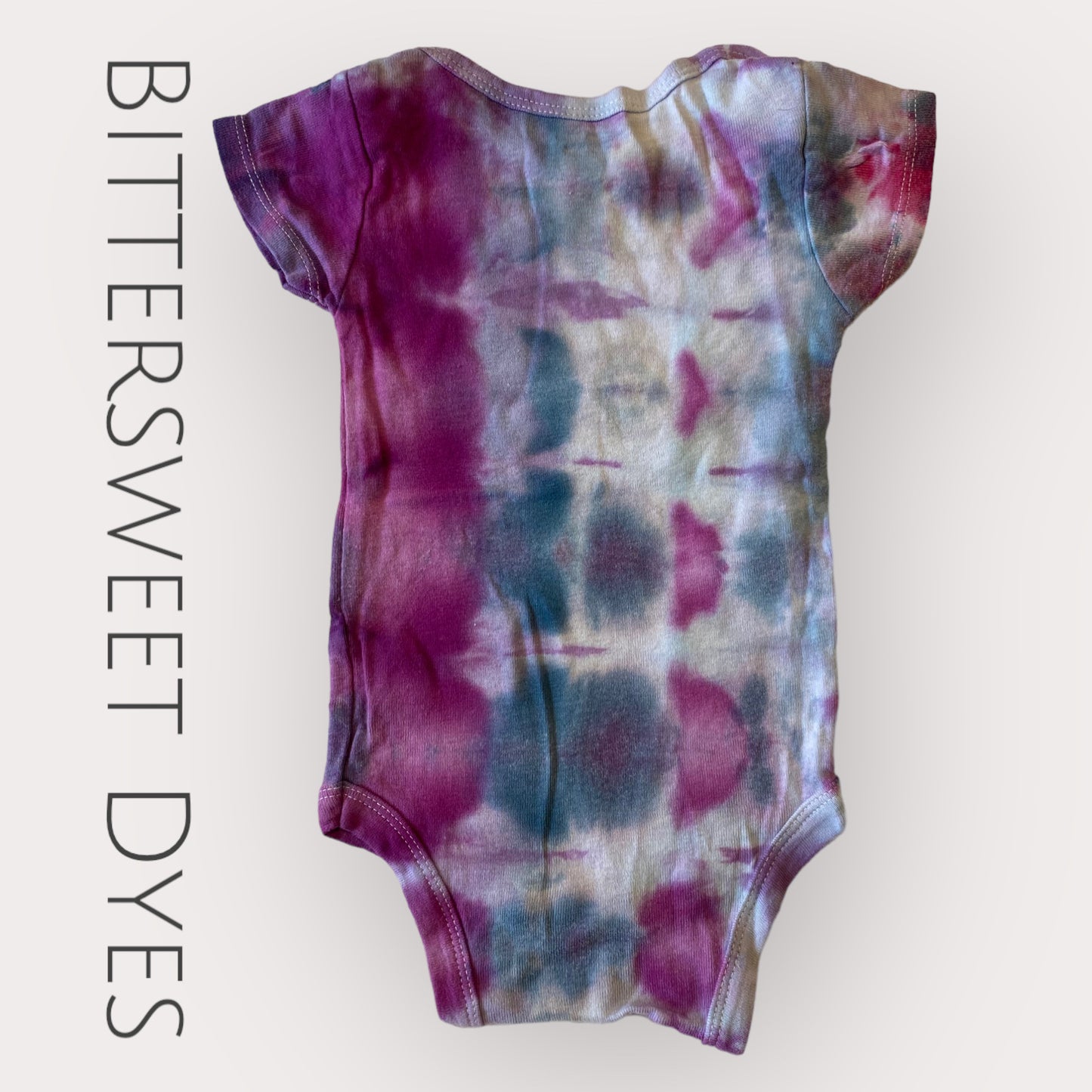3-6 mo. Ice Dyed Onesie