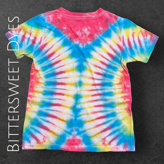 M (8) Youth Liquid Tie Dye Tee