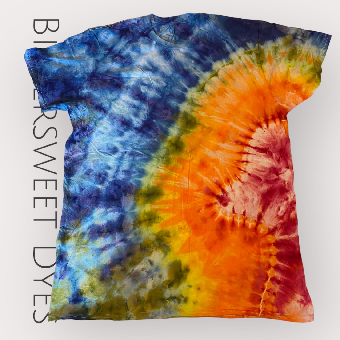 XL Mushroom Tee Ice Dye