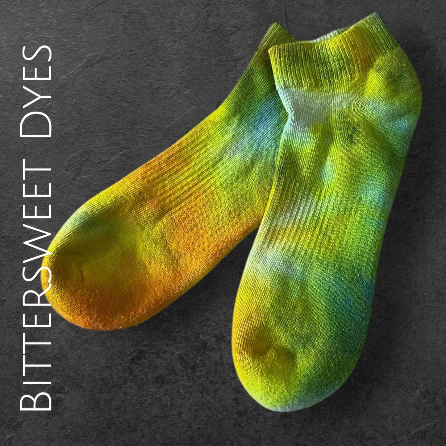 Ice Dye Ankle Socks