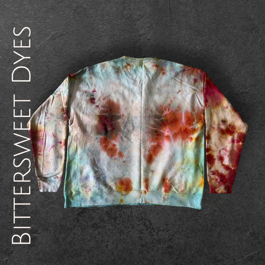 2XL Mushroom Ice Dye Sweater