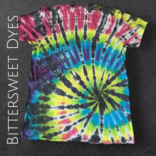 L Spiral Liquid Dye Tee