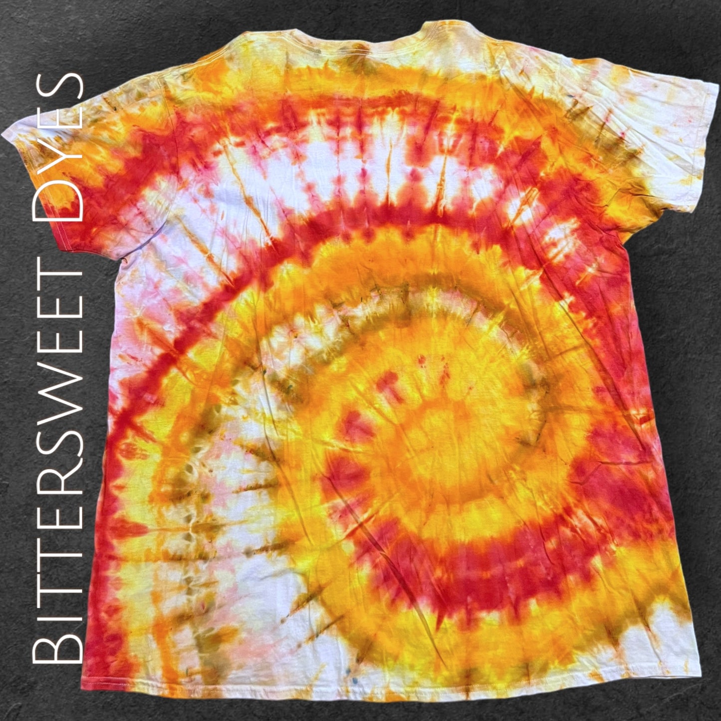 3XL Ice Dye Spiral Tee