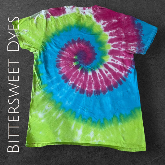 L Spiral Liquid Dye Tee