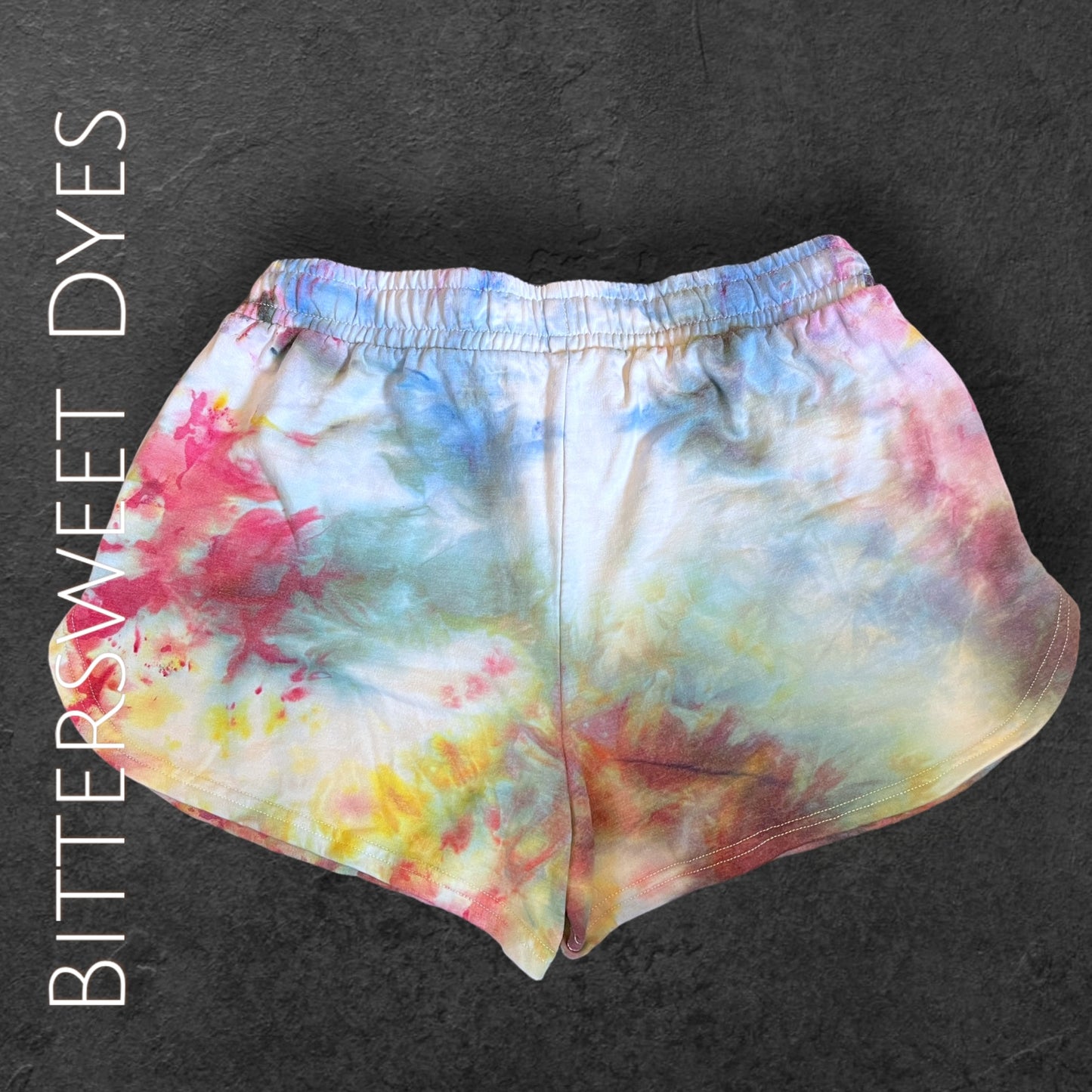 L Ice Dye Shorts w/ Pockets