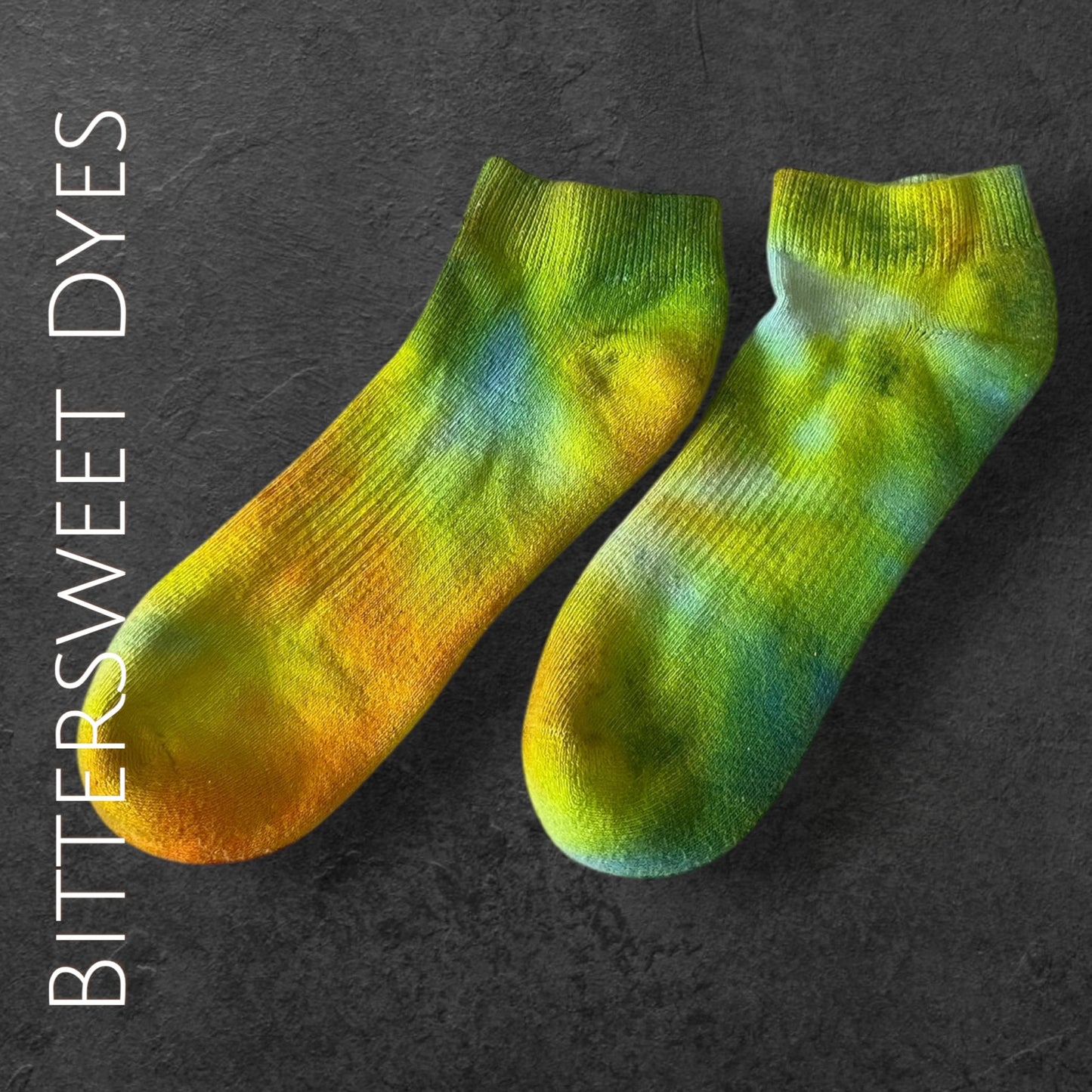 Ice Dye Ankle Socks