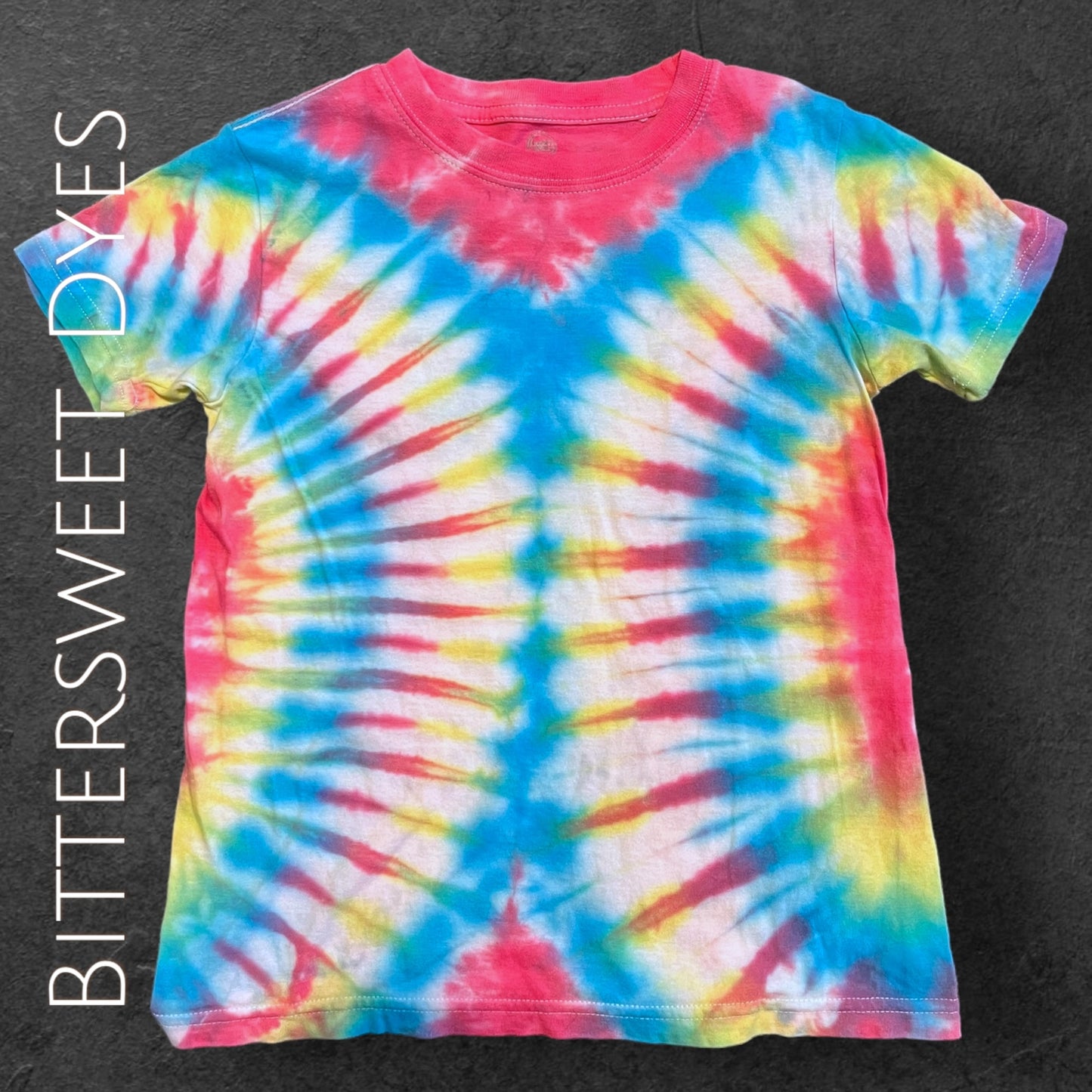 M (8) Youth Liquid Tie Dye Tee