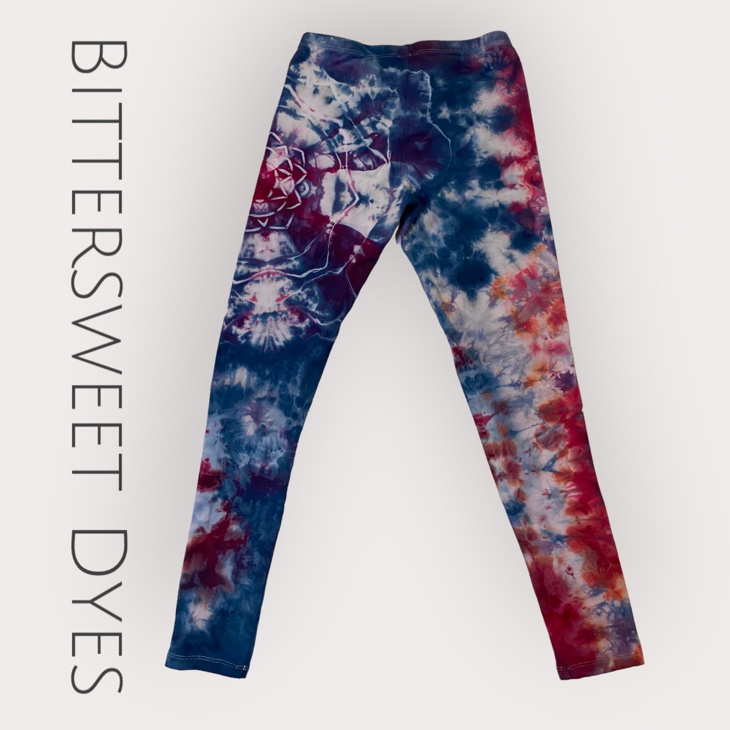 XL Youth Mandala Ice Dyed Leggings