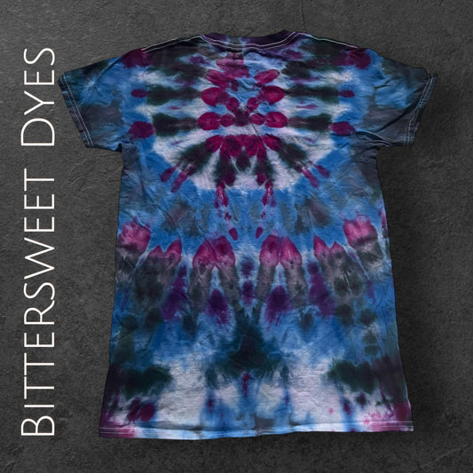 Small Spider Ice Dye Tee