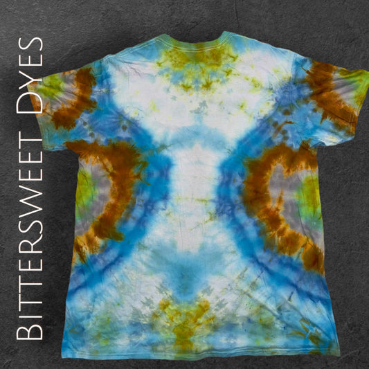 2XL Ice Dye Side Spiral