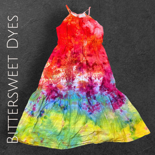 XL Youth Ice Dye Maxi Dress