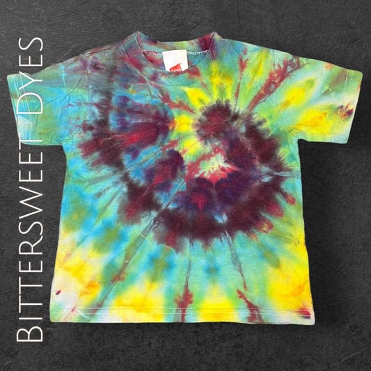 2T Spiral Ice Dye Tee