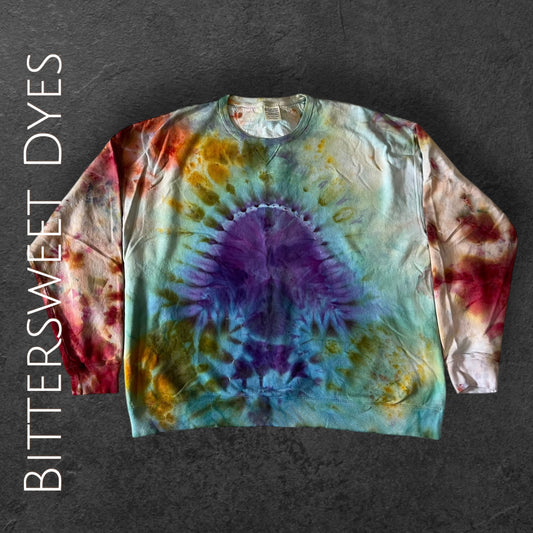 2XL Mushroom Ice Dye Sweater