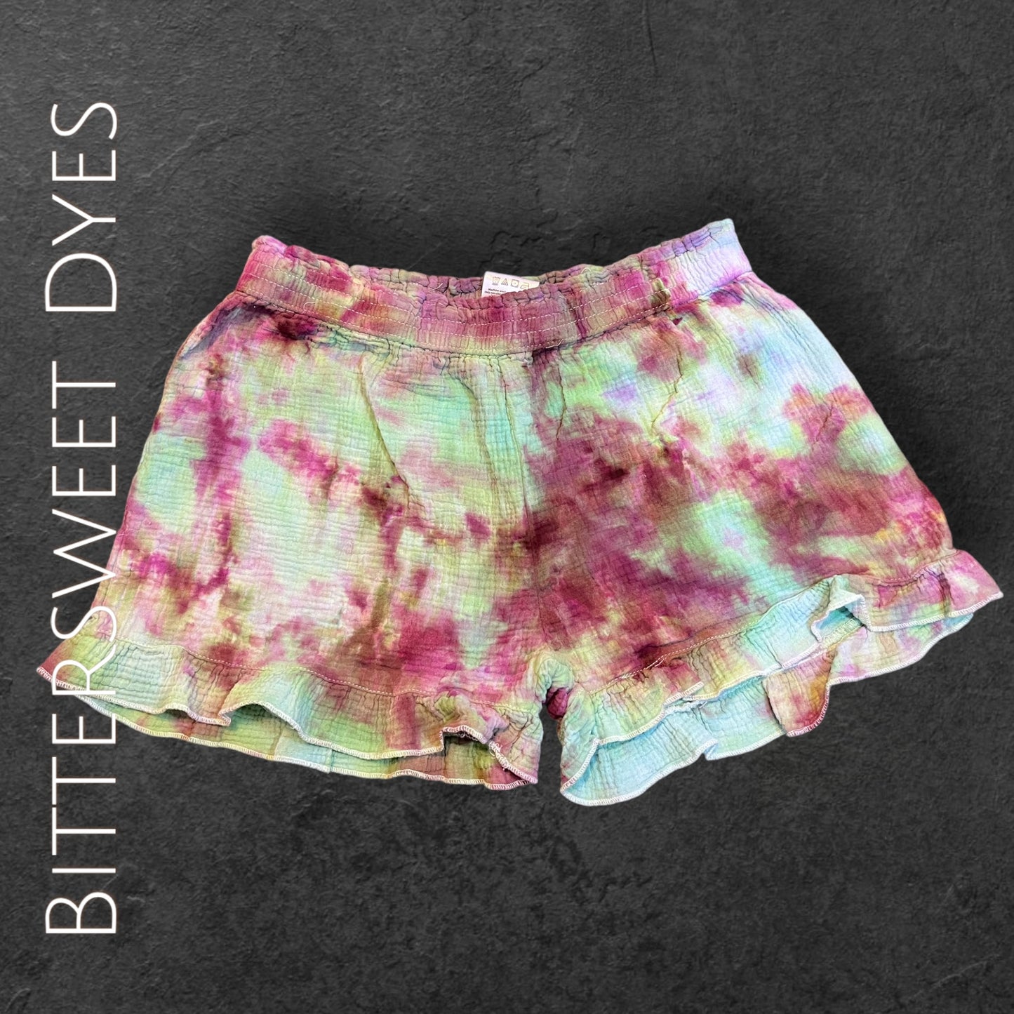 M Single Color Ice Dye Pajama Set
