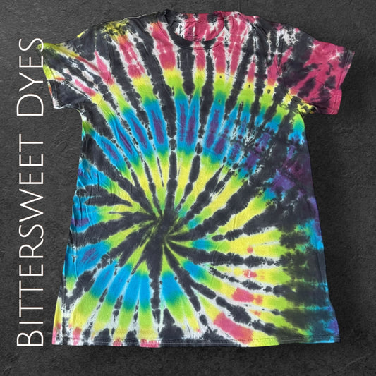 L Spiral Liquid Dye Tee