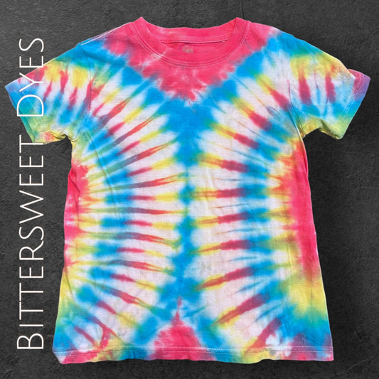 M (8) Youth Liquid Tie Dye Tee
