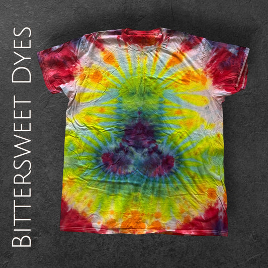 2XL X-Rated Ice Dye Tee